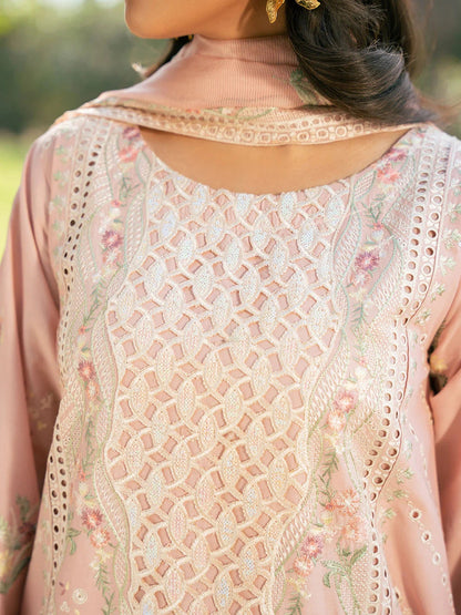 Zara Shajahan - 3PC Luxury Lawn Embroidered Suit