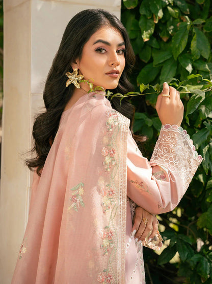Zara Shajahan - 3PC Luxury Lawn Embroidered Suit